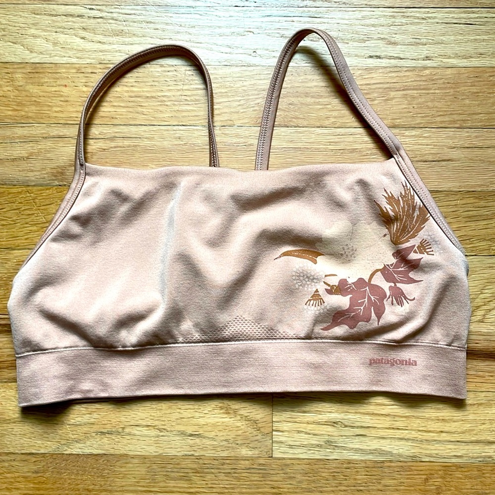 Patagonia Active Mesh Bra, Medium, Nude
